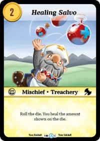 Healing Salvo - Season 1 - Munchkin CCG card