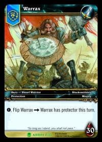 Warrax - Heroes of Azeroth - WoW card