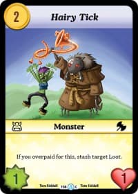 Hairy Tick - Season 1 - Munchkin CCG card