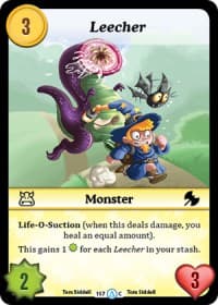 Leecher - Season 1 - Munchkin CCG card