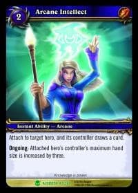 Arcane Intellect - Heroes of Azeroth - WoW card