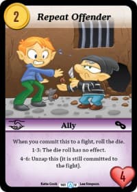Repeat Offender - Season 1 - Munchkin CCG card