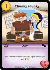Chunky Flunky - Season 1 - Munchkin CCG card