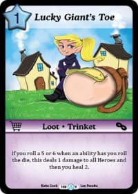 Lucky Giant's Toe - Season 1 - Munchkin CCG card