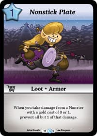 Nonstick Plate - Season 1 - Munchkin CCG card