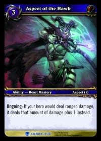 Aspect of the Hawk - Heroes of Azeroth - WoW card