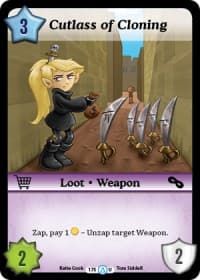 Cutlass of Cloning - Season 1 - Munchkin CCG card
