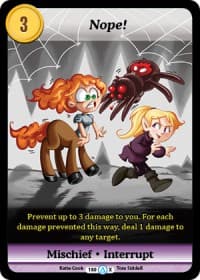 Nope! (Alt 1) - Season 1 - Munchkin CCG card