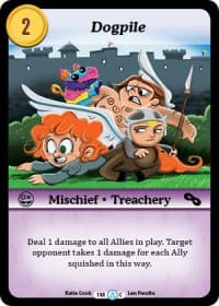Dogpile - Season 1 - Munchkin CCG card