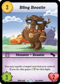 Bling Beastie - Season 1 - Munchkin CCG card