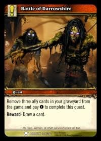 Battle of Darrowshire - Heroes of Azeroth - WoW card