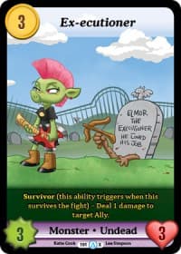 Ex-ecutioner (Alt 1) - Season 1 - Munchkin CCG card