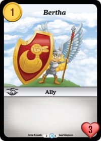 Bertha - Season 1 - Munchkin CCG card