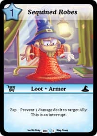 Sequined Robes - Season 1 - Munchkin CCG card