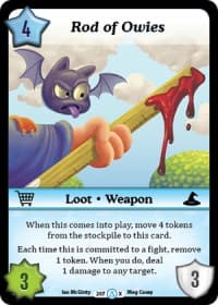 Rod of Owies - Season 1 - Munchkin CCG card