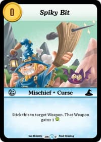 Spiky Bit - Season 1 - Munchkin CCG card