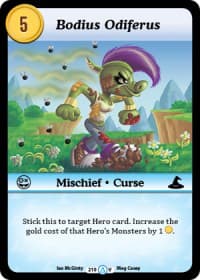Bodius Odiferus - Season 1 - Munchkin CCG card