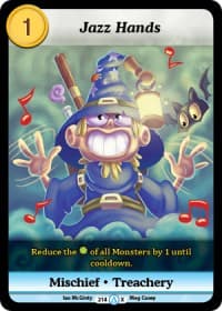 Jazz Hands (Alt 1) - Season 1 - Munchkin CCG card