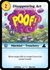 Disappearing Act - Season 1 - Munchkin CCG card