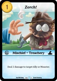 Zorch! - Season 1 - Munchkin CCG card