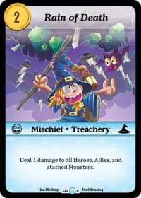 Rain of Death - Season 1 - Munchkin CCG card