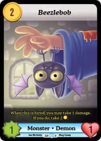 Beezlebob (Alt 1) - Season 1 - Munchkin CCG card