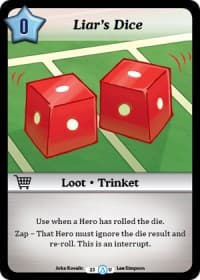 Liar's Dice - Season 1 - Munchkin CCG card