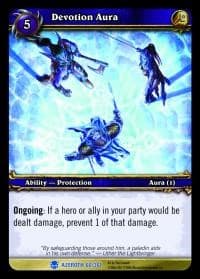 Devotion Aura - Heroes of Azeroth - WoW card