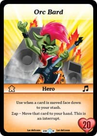 Orc Bard - Season 1 - Munchkin CCG card