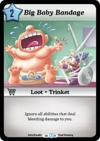 Big Baby Bandage - Season 1 - Munchkin CCG card