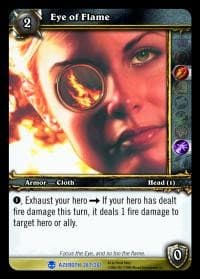 Eye of Flame - Heroes of Azeroth - WoW card
