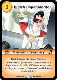 Elvish Impersonator - Season 1 - Munchkin CCG card