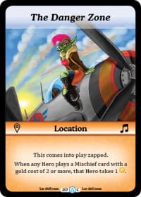 The Danger Zone - Season 1 - Munchkin CCG card