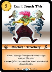Can't Touch This - Season 1 - Munchkin CCG card