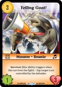 Yelling Goat! - Season 1 - Munchkin CCG card