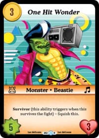 One Hit Wonder - Season 1 - Munchkin CCG card