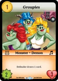 Groupies - Season 1 - Munchkin CCG card