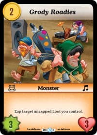 Grody Roadies - Season 1 - Munchkin CCG card