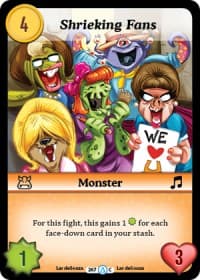 Shrieking Fans - Season 1 - Munchkin CCG card