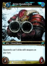 Grint Sundershot - Heroes of Azeroth - WoW card