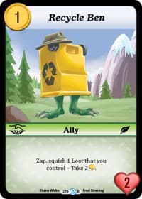 Recycle Ben - Season 1 - Munchkin CCG card