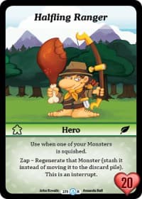 Halfling Ranger (Alt 1) - Season 1 - Munchkin CCG card
