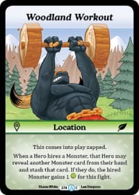 Woodland Workout - Season 1 - Munchkin CCG card