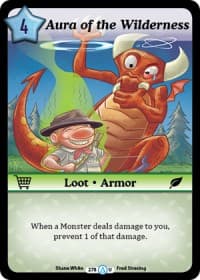 Aura of the Wilderness - Season 1 - Munchkin CCG card