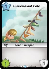 Eleven-Foot Pole - Season 1 - Munchkin CCG card
