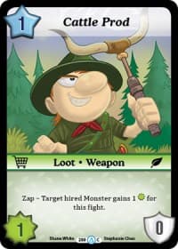 Cattle Prod - Season 1 - Munchkin CCG card