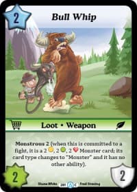 Bull Whip - Season 1 - Munchkin CCG card