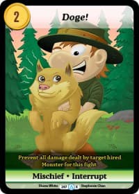 Doge! (Alt 1) - Season 1 - Munchkin CCG card