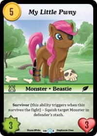 My Little Pwny - Season 1 - Munchkin CCG card
