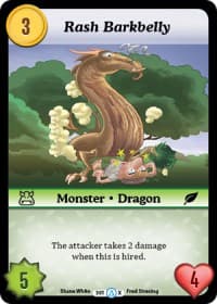 Rash Barkbelly - Season 1 - Munchkin CCG card